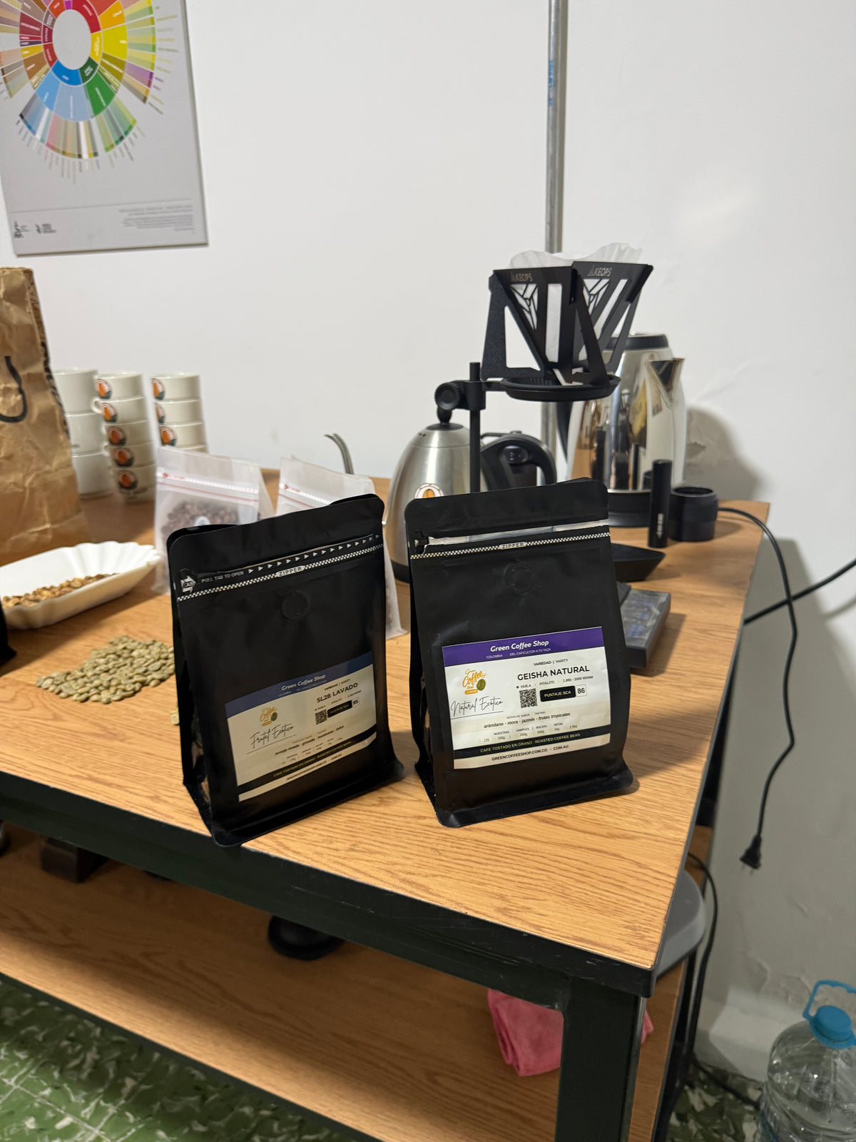 Café Geisha Natural - Tostado de Especialidad (Huila) | Notas a Jazmín y Mora