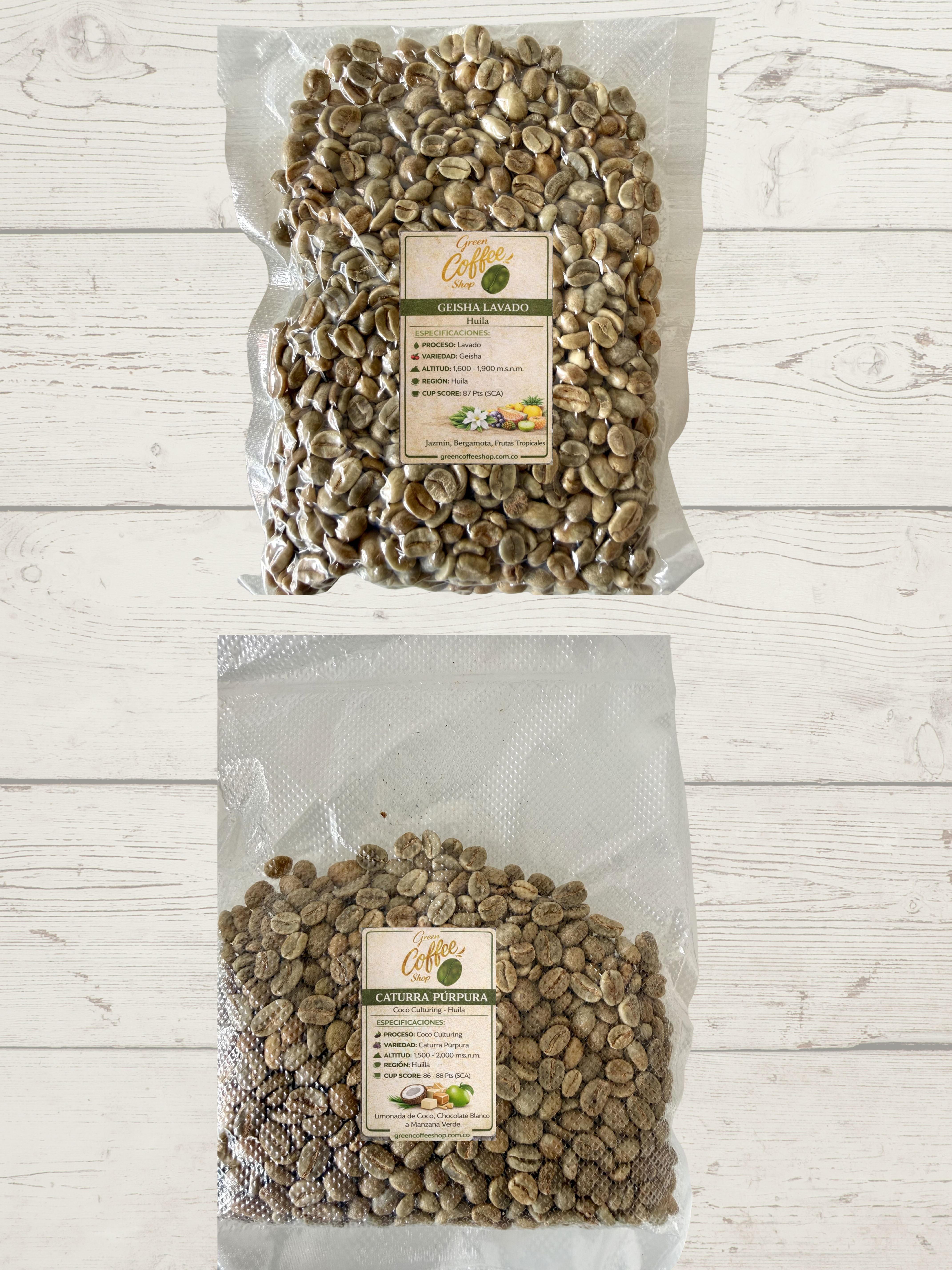 Kit Tropical Geisha Contrast - Café Especialidad Colombia