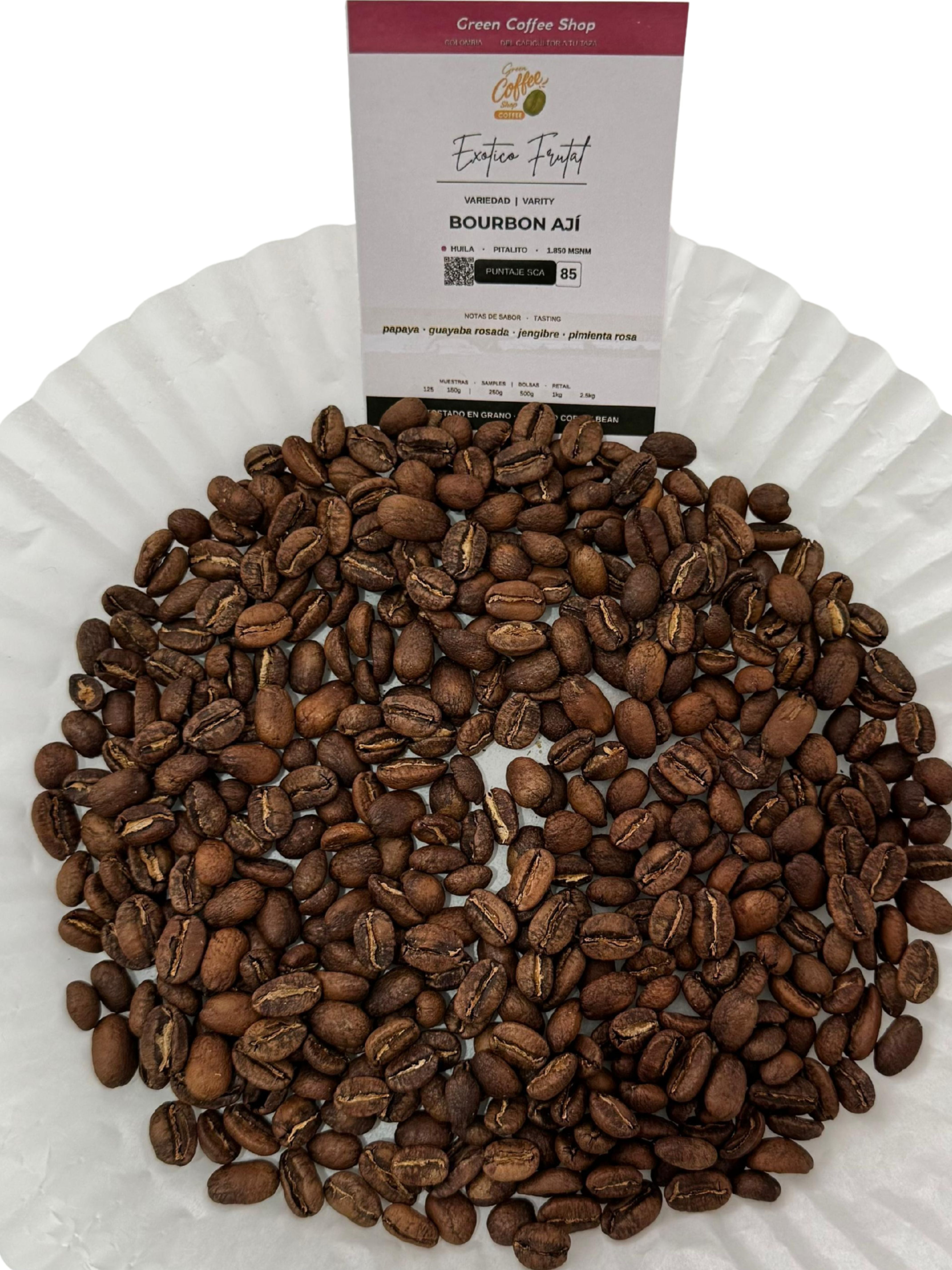 Café Bourbon Ají - Tostado de Especialidad - Huila, Colombia