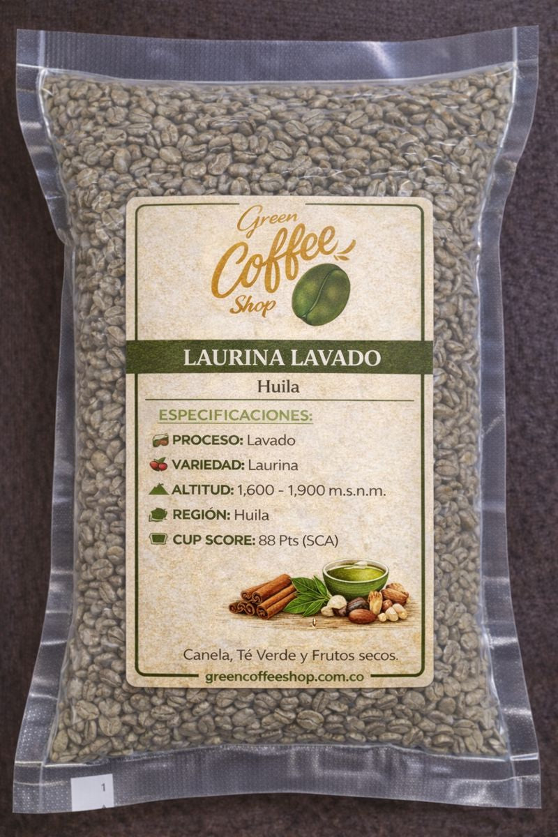 Laurina Lavado - Huila - Microlote Exótico - Para Tostar