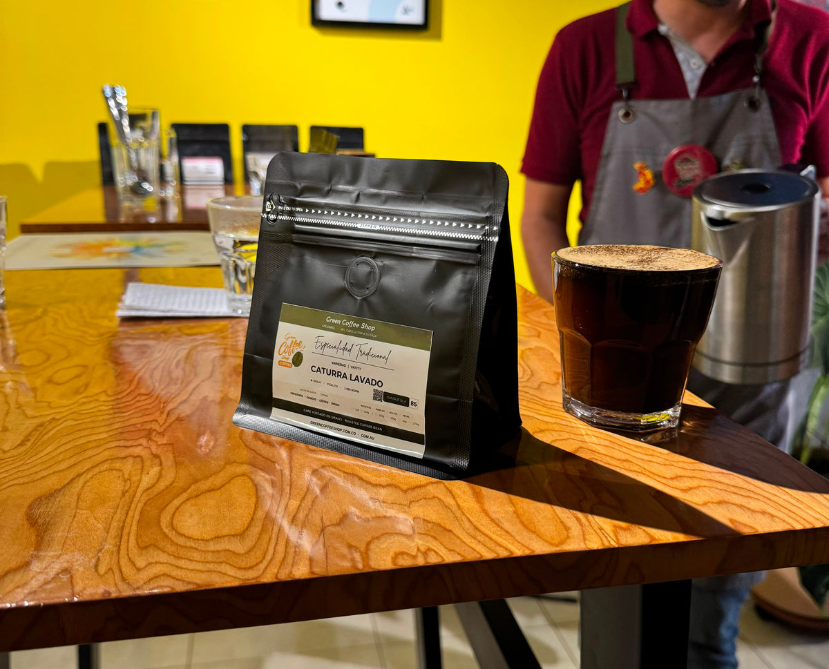 Café Caturra Lavado - Tostado de Especialidad - Huila, Colombia