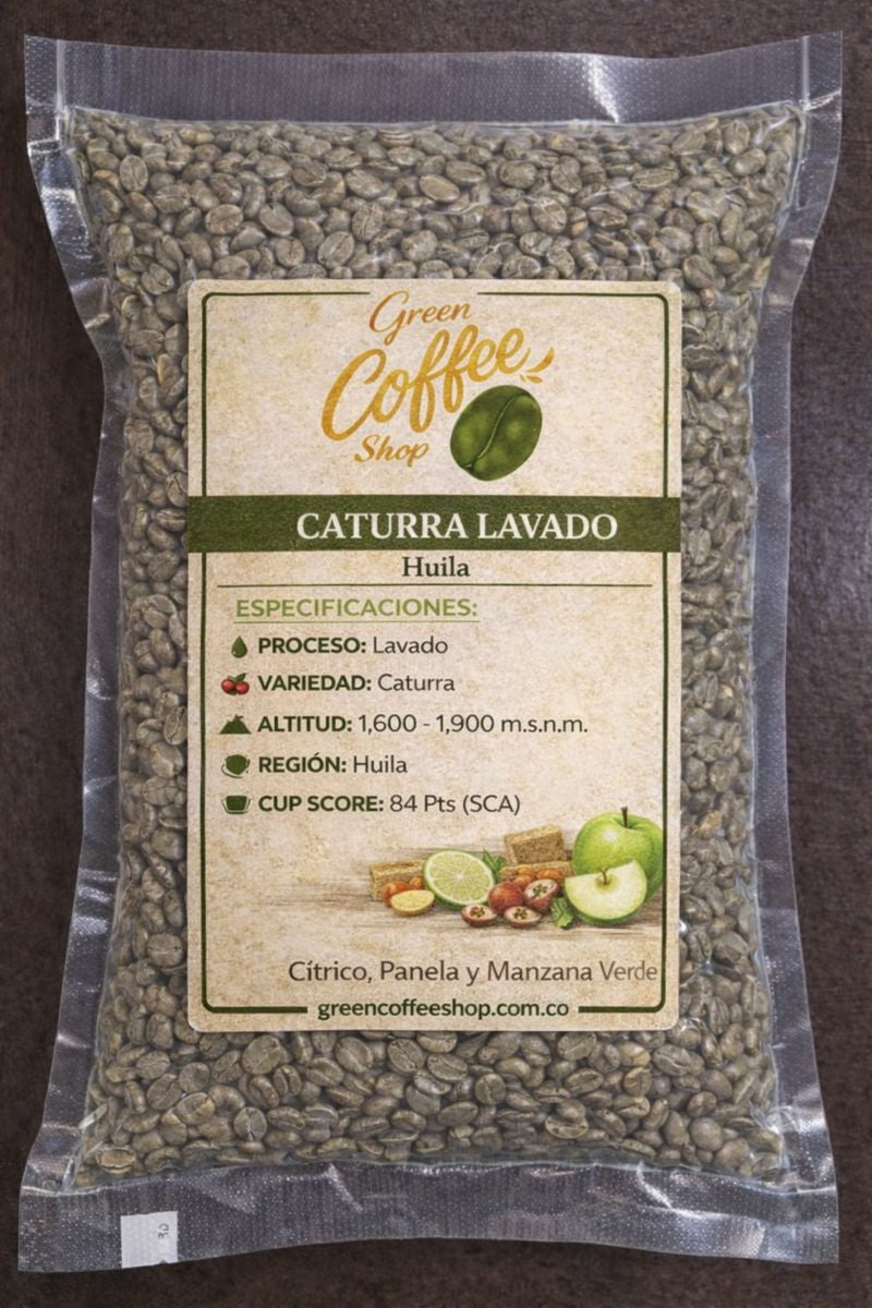 Caturra Lavado - Huila - Comercial Premium - Para Tostar